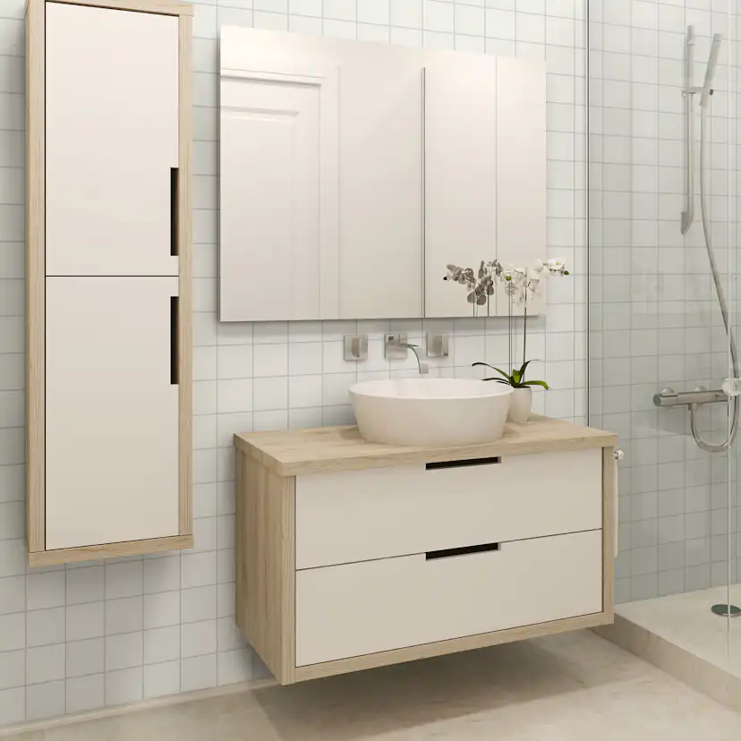 Kakel Arredo Slate Beige 10x10 cm