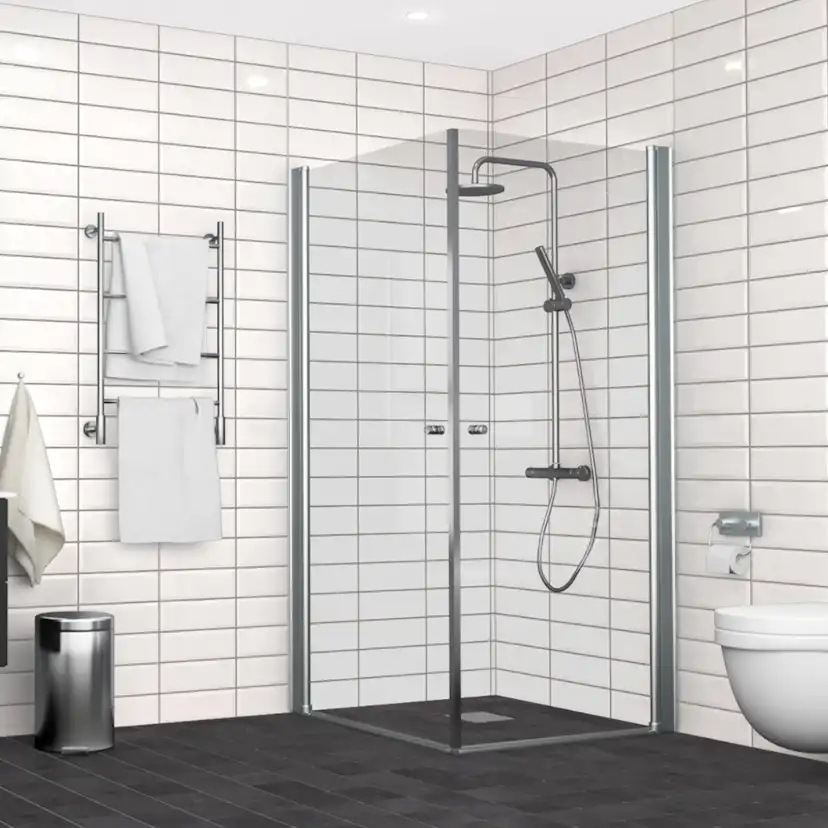 Kakel Arredo Metro Biselado Blank Vit 10x30 cm