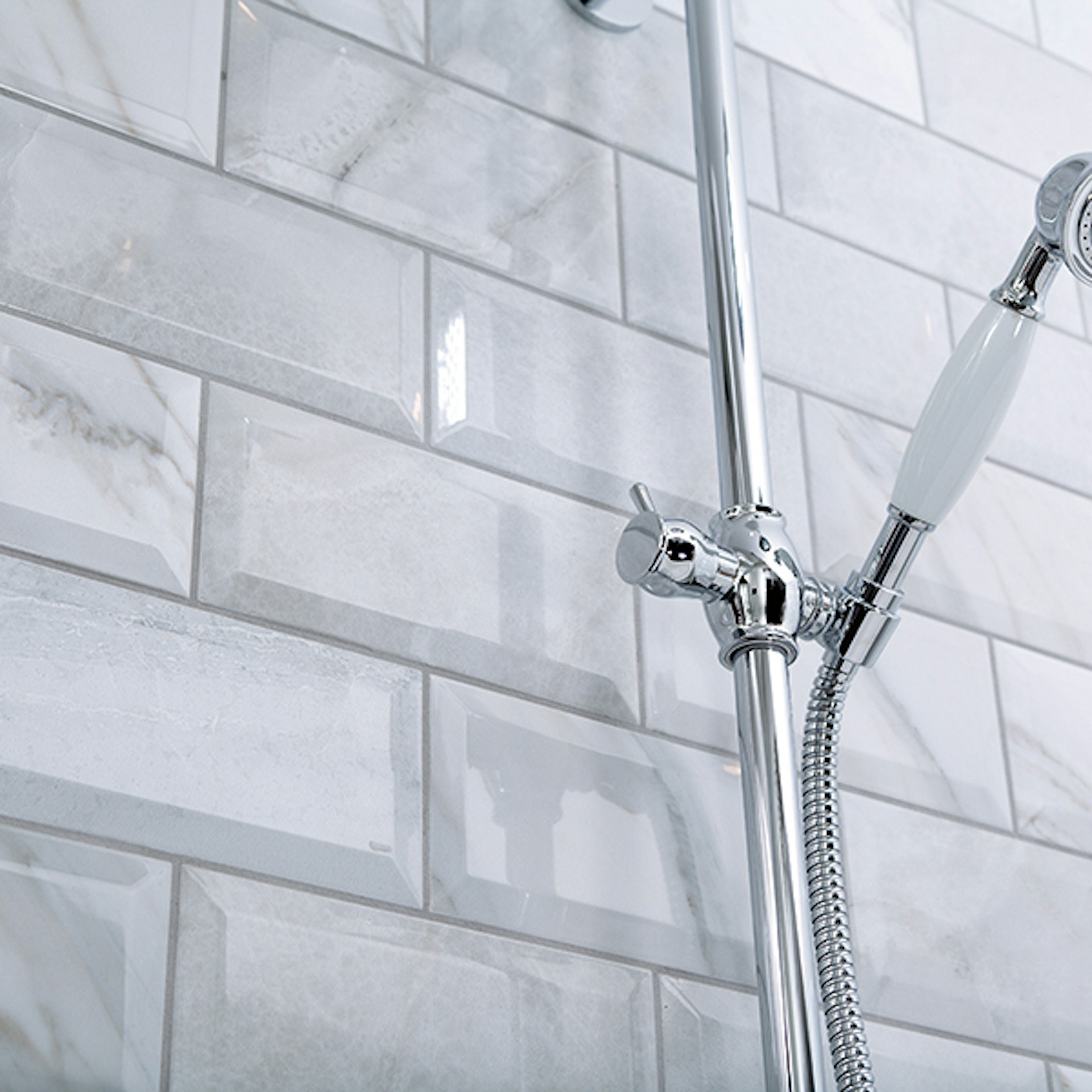 Kakel Lhådös Biselado 10x20 Marmorerad