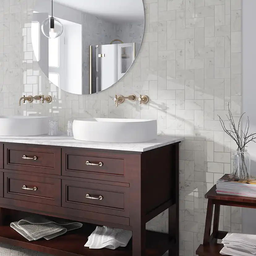 Kakel Lhådös Moment Blank 7,5x15 cm