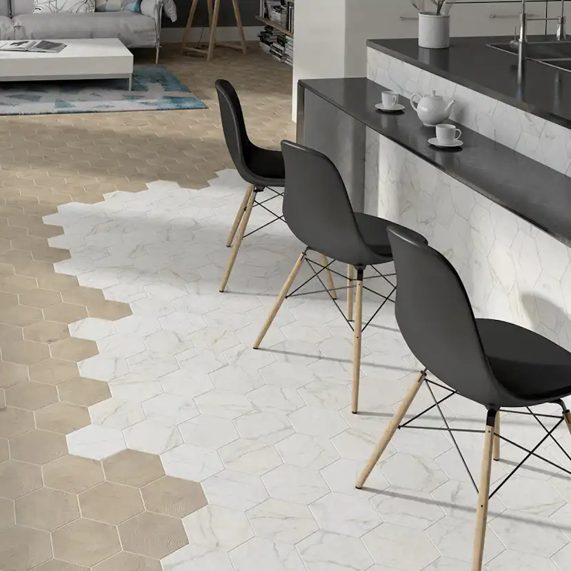 Kakel Lhådös Moment Hexagon 18x20 cm