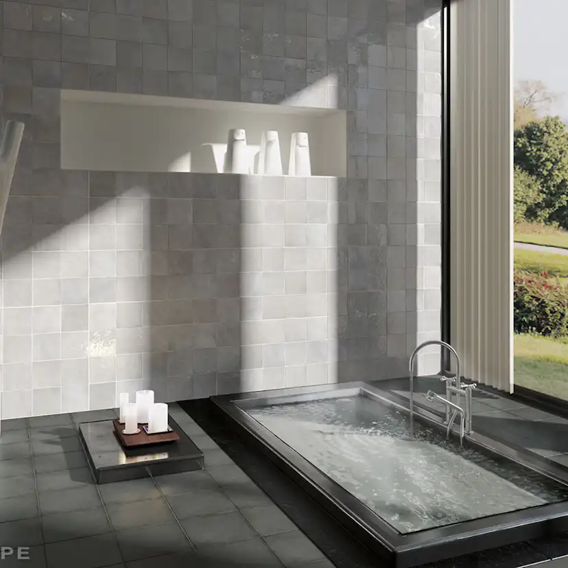 Kakel Lhådös Pazcal Grå 13,2x13,2