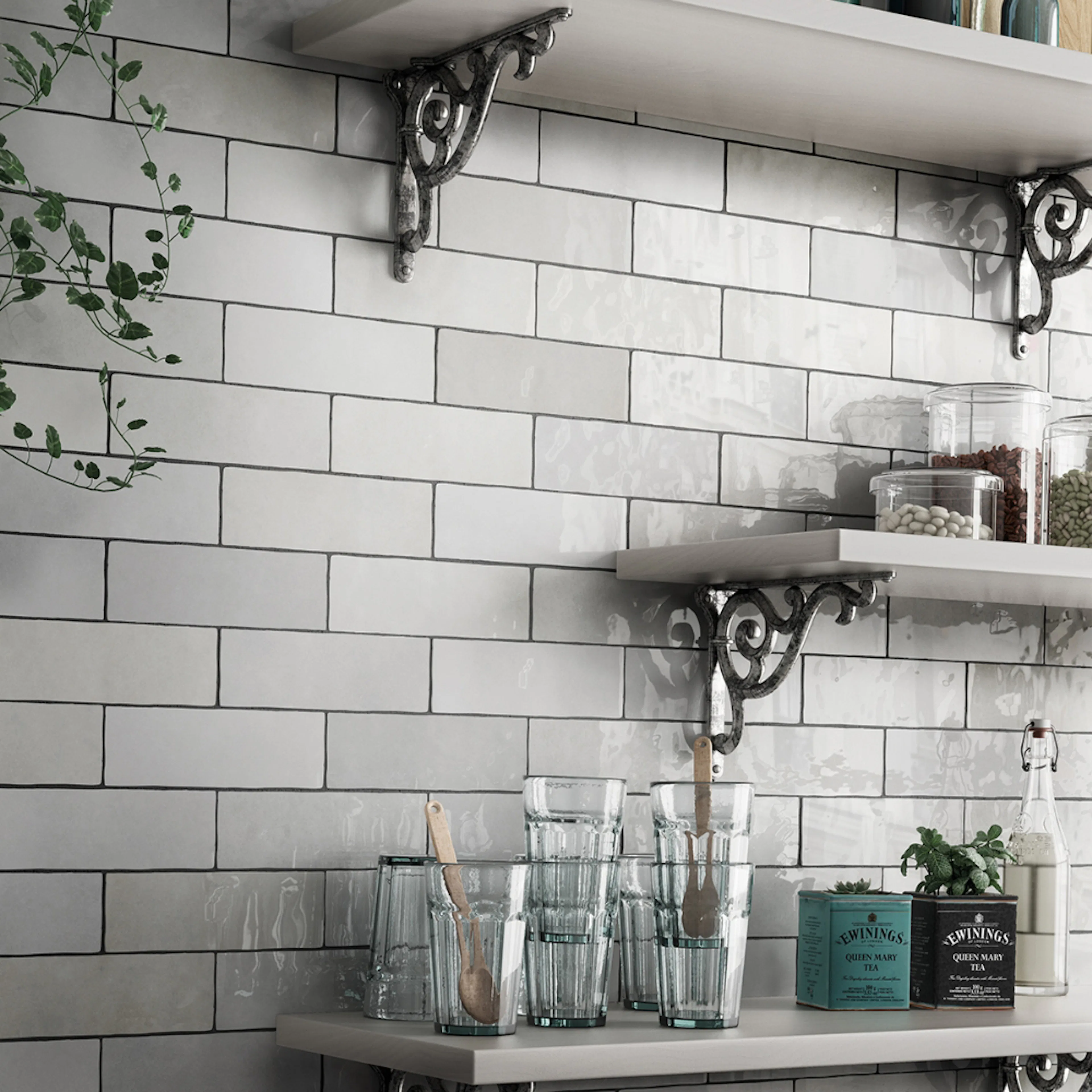 Kakel Lhådös Pazcal Grå 6,5x20