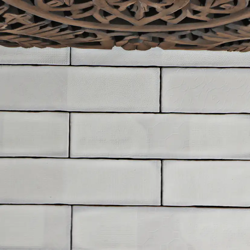 Kakel Tenfors Peronda Argila Pasadena Vit 7,5x30 cm