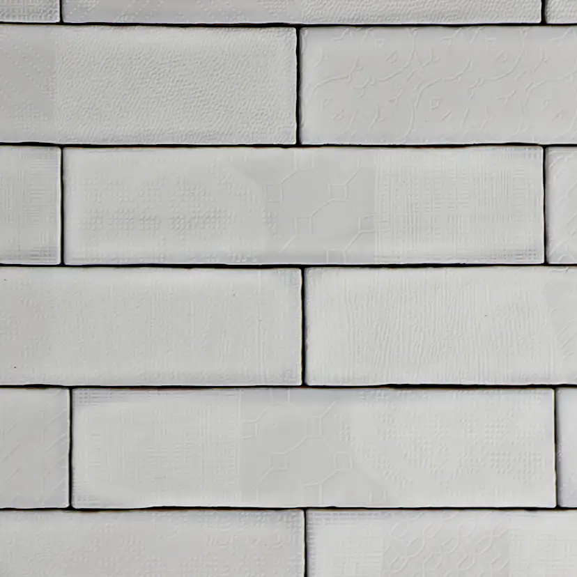 Kakel Tenfors Peronda Argila Pasadena Vit 7,5x30 cm