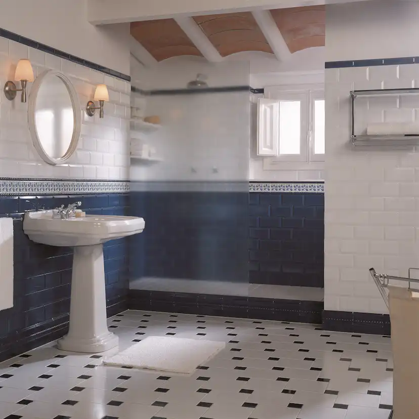 Kakel Tenfors Mugat Blanco 10x20 cm