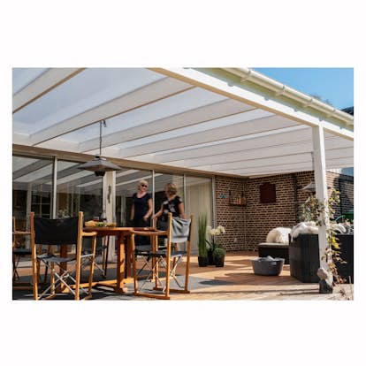 Kanalplast Plastmo TwinLite Opal Komplett Tak 10 mm LxBxT Kanalplast Plastmo TwinLite Opal Komplett Tak 10 mm LxBxT