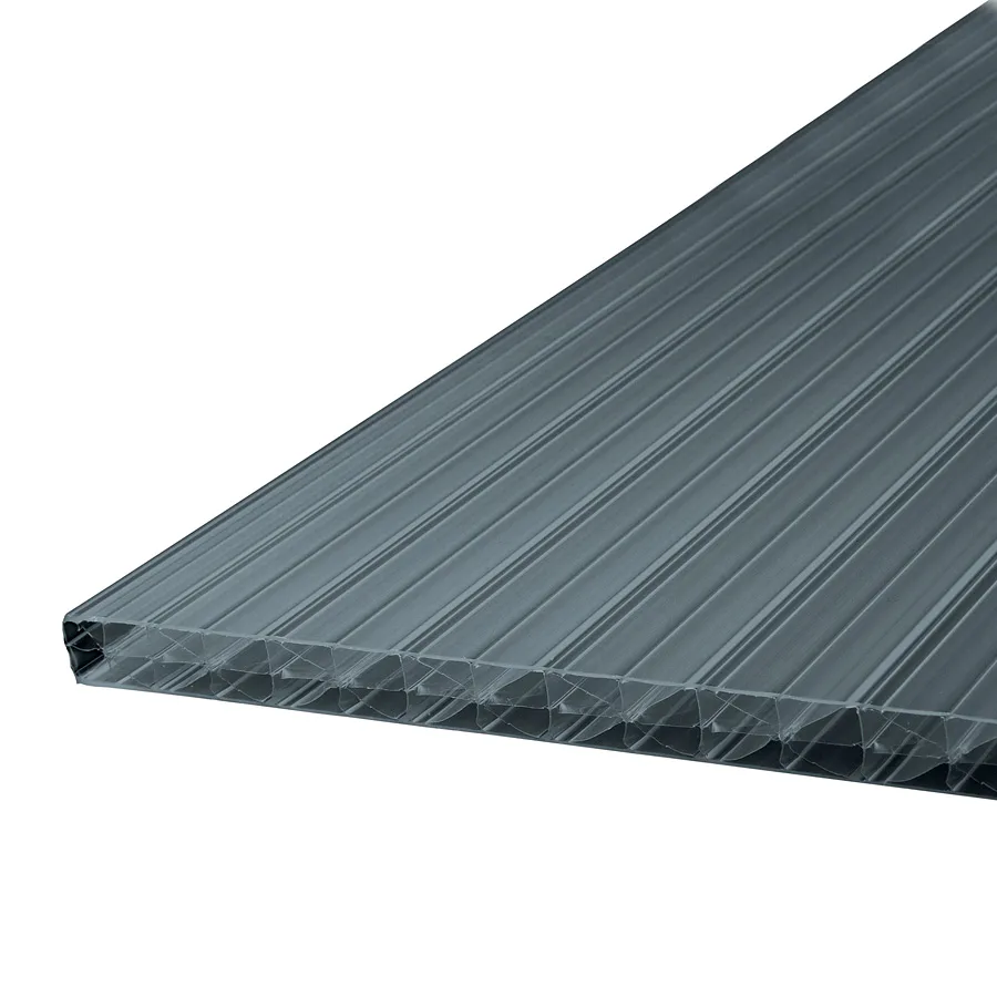 Kanalplast Plastmo TwinLite Rök Komplett Tak 16 mm