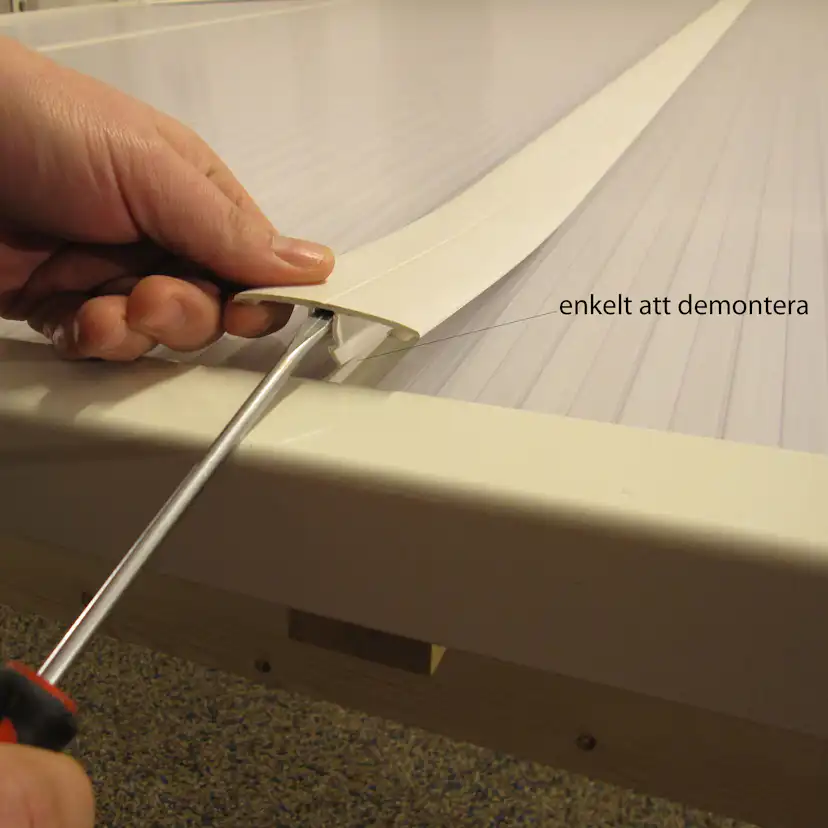 Kanalplasttak Landskap Skydda 16 mm