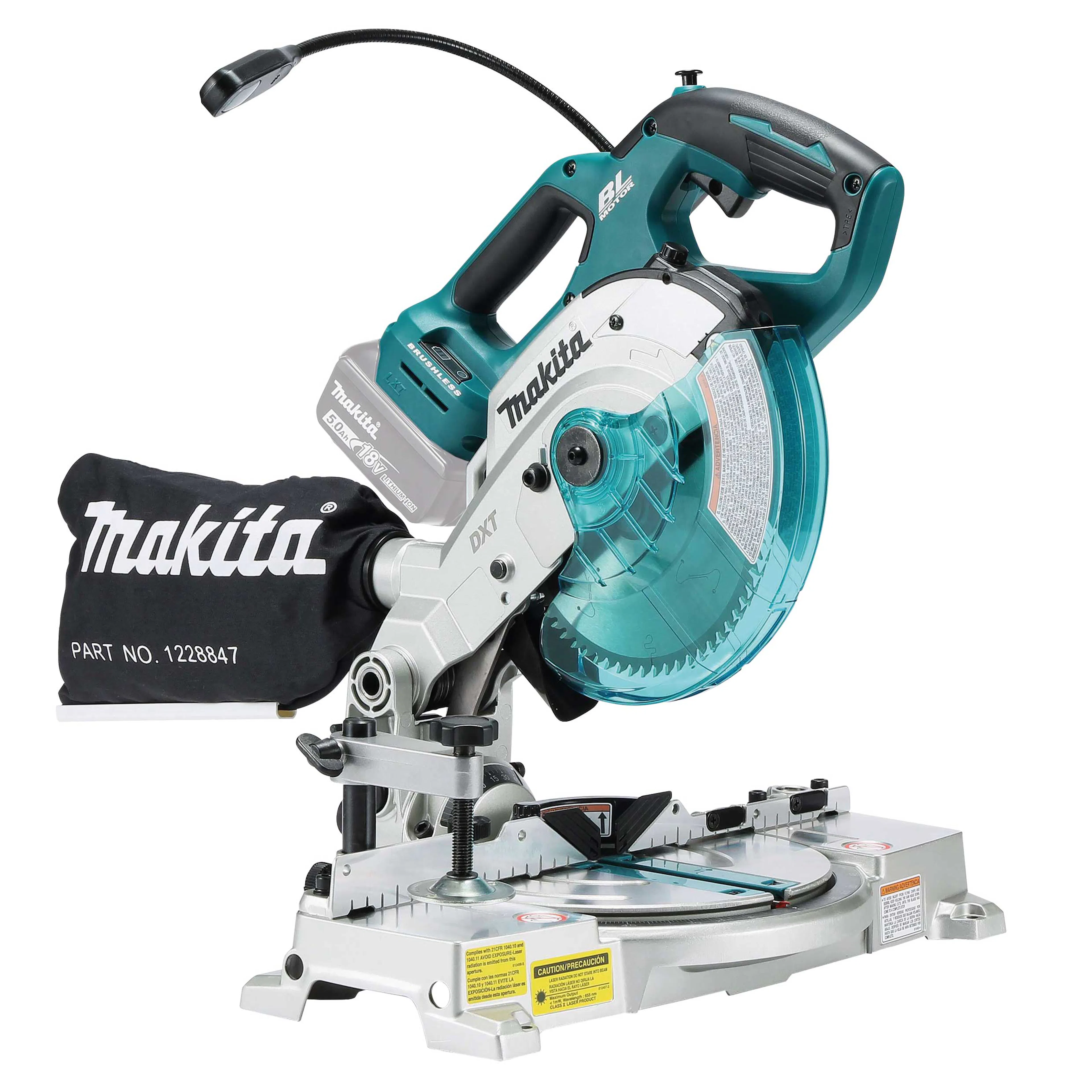 Kap- och Gersåg Makita LXT DLS600Z 18V utan Batteri