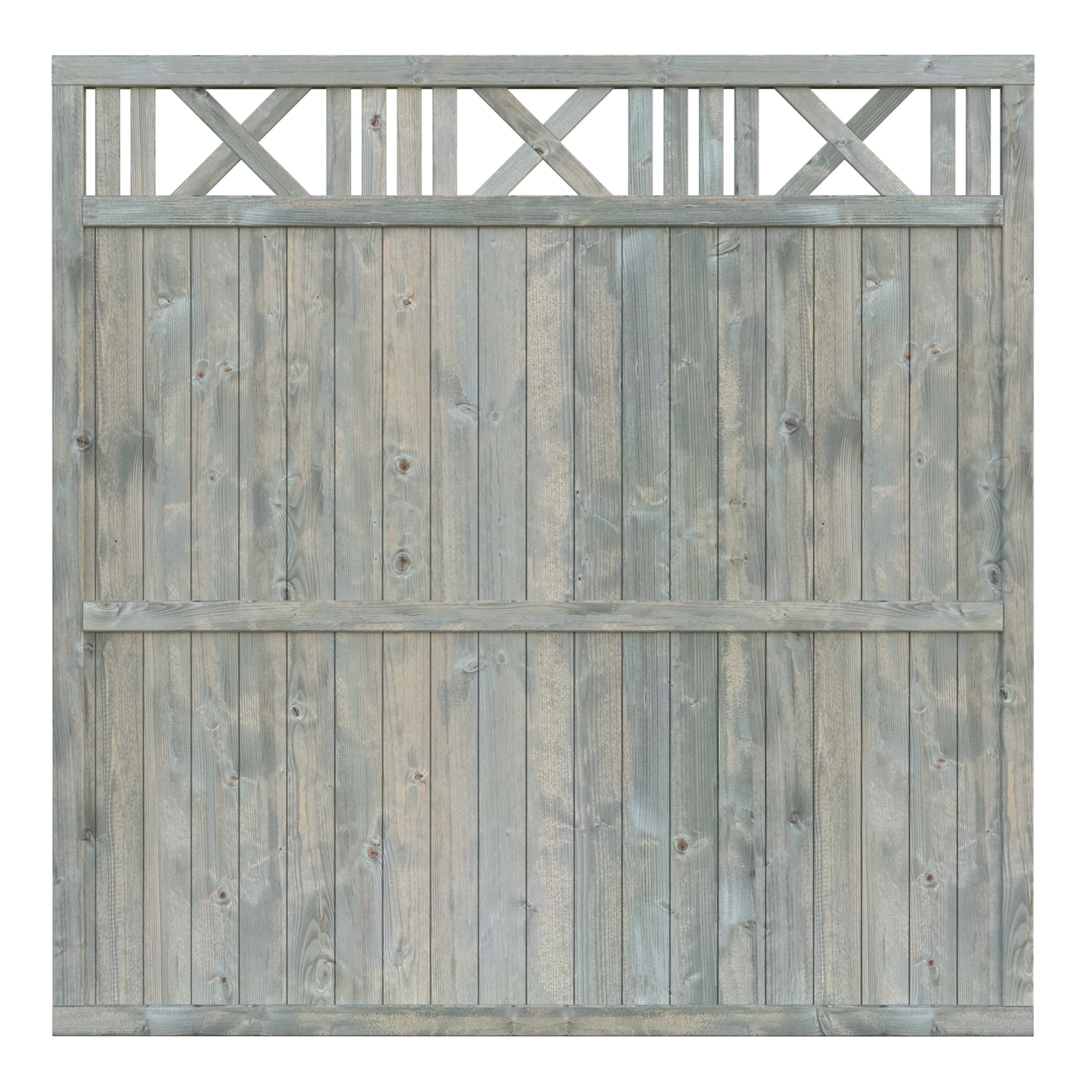 Grå tryckimpregnerad