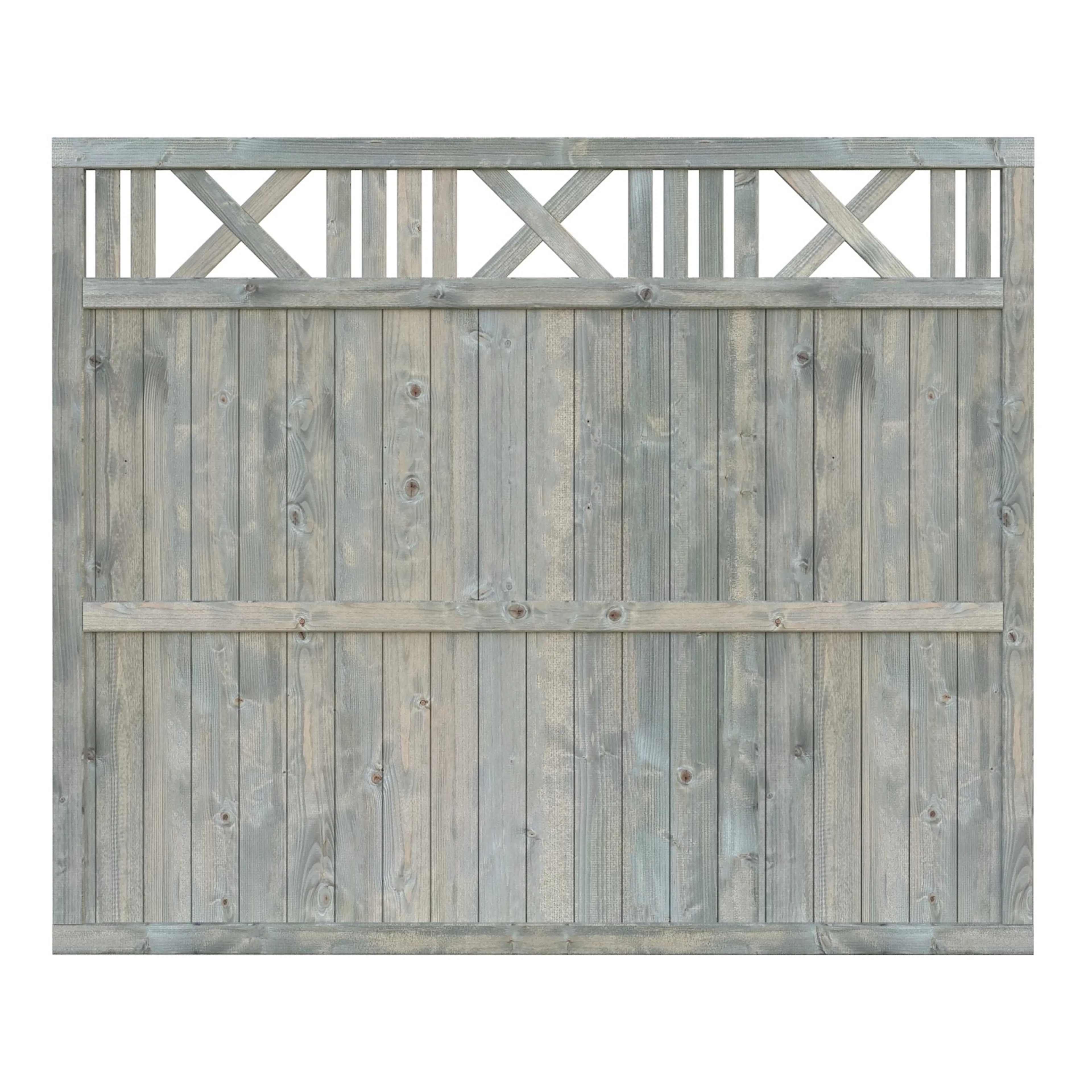 Grå tryckimpregnerad