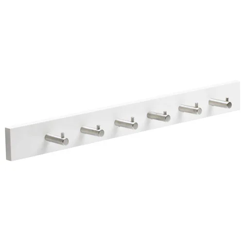 Klädhängare Habo Dot Vit/Rostfri