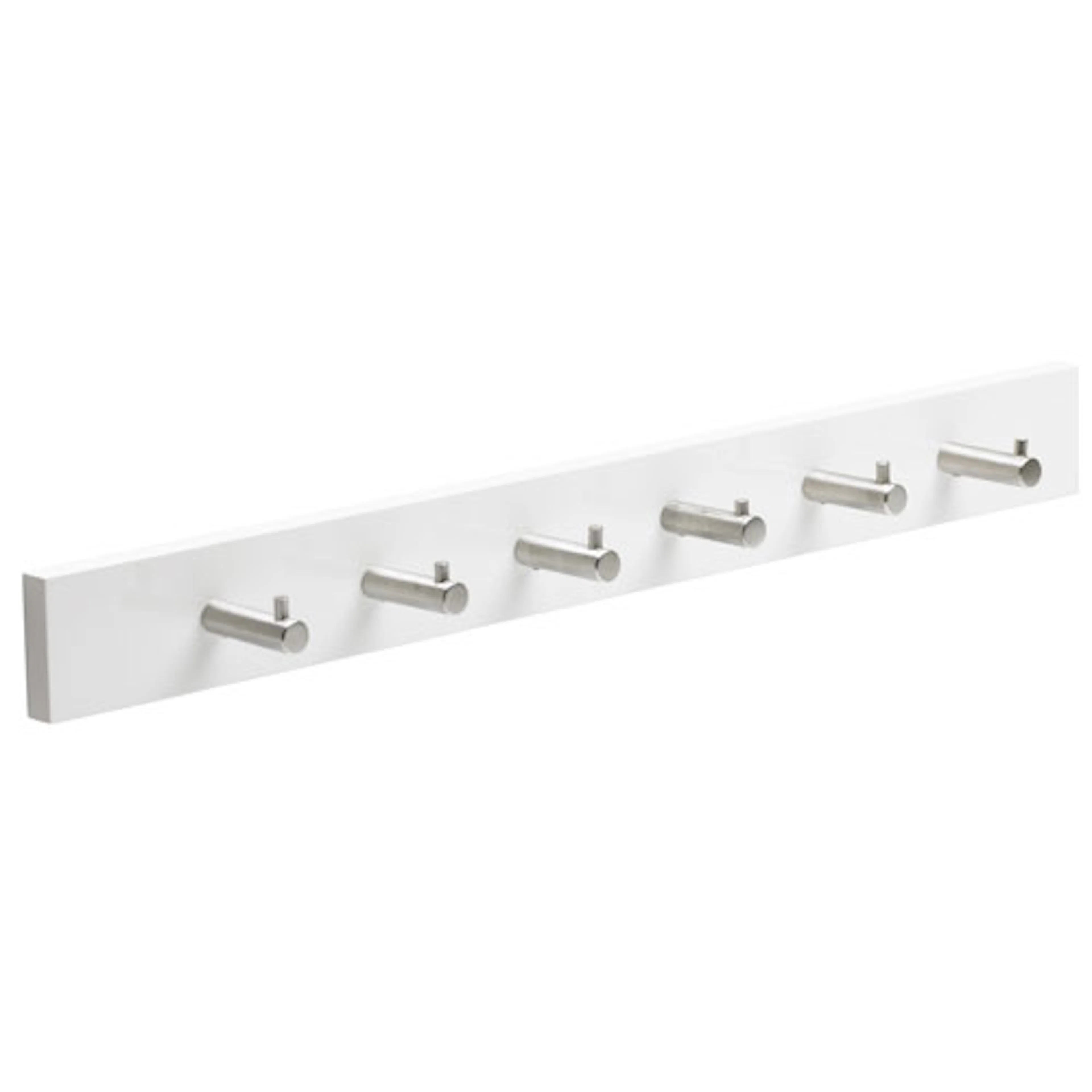 Klädhängare Habo Dot Vit/Rostfri