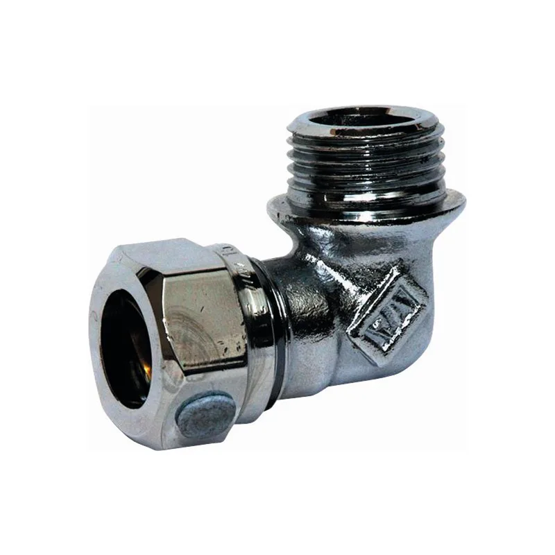 Klämringskoppling Vatette 1145 Vinkel Utvändig Förkromad