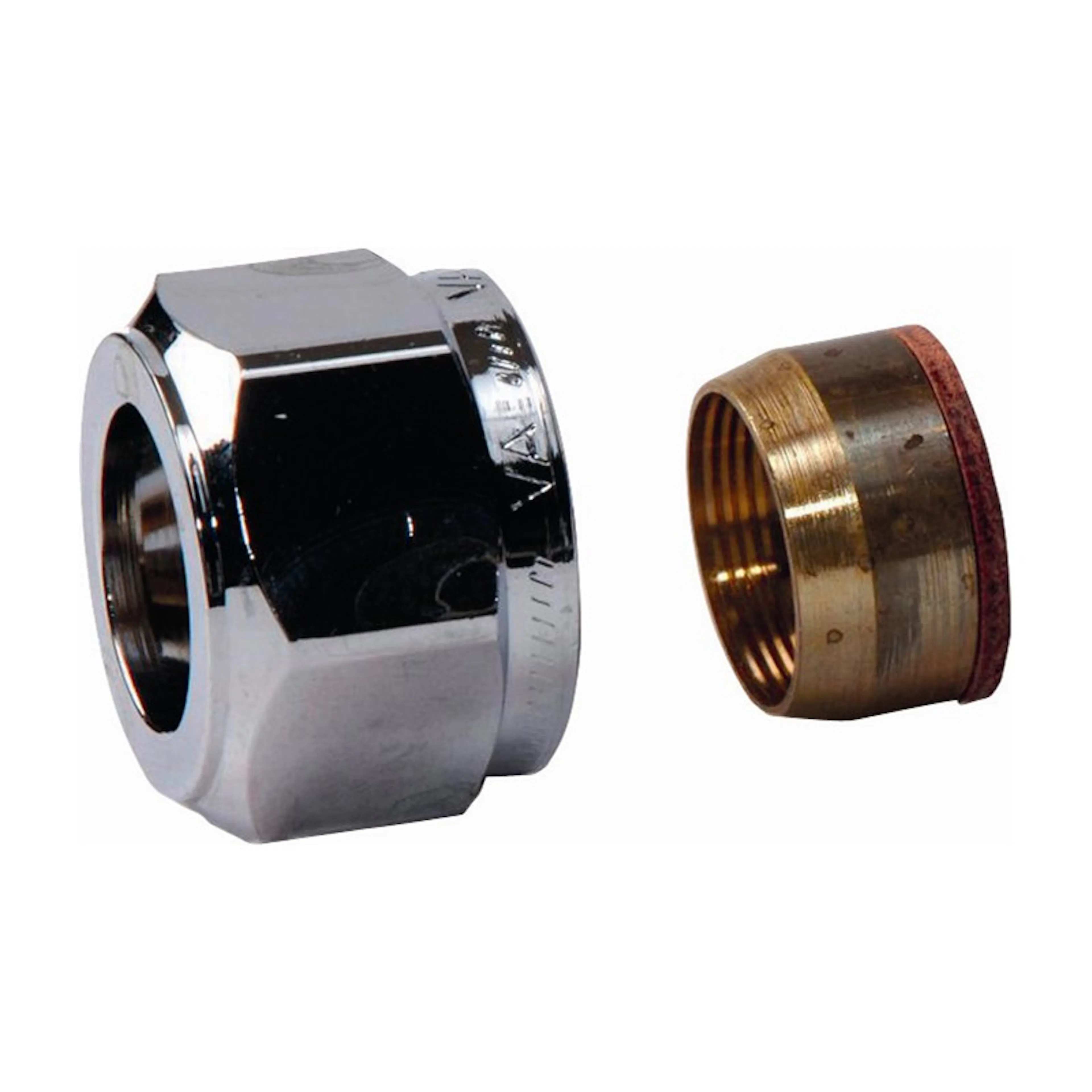 Halvkoppling Vatette 1255 Förkromad