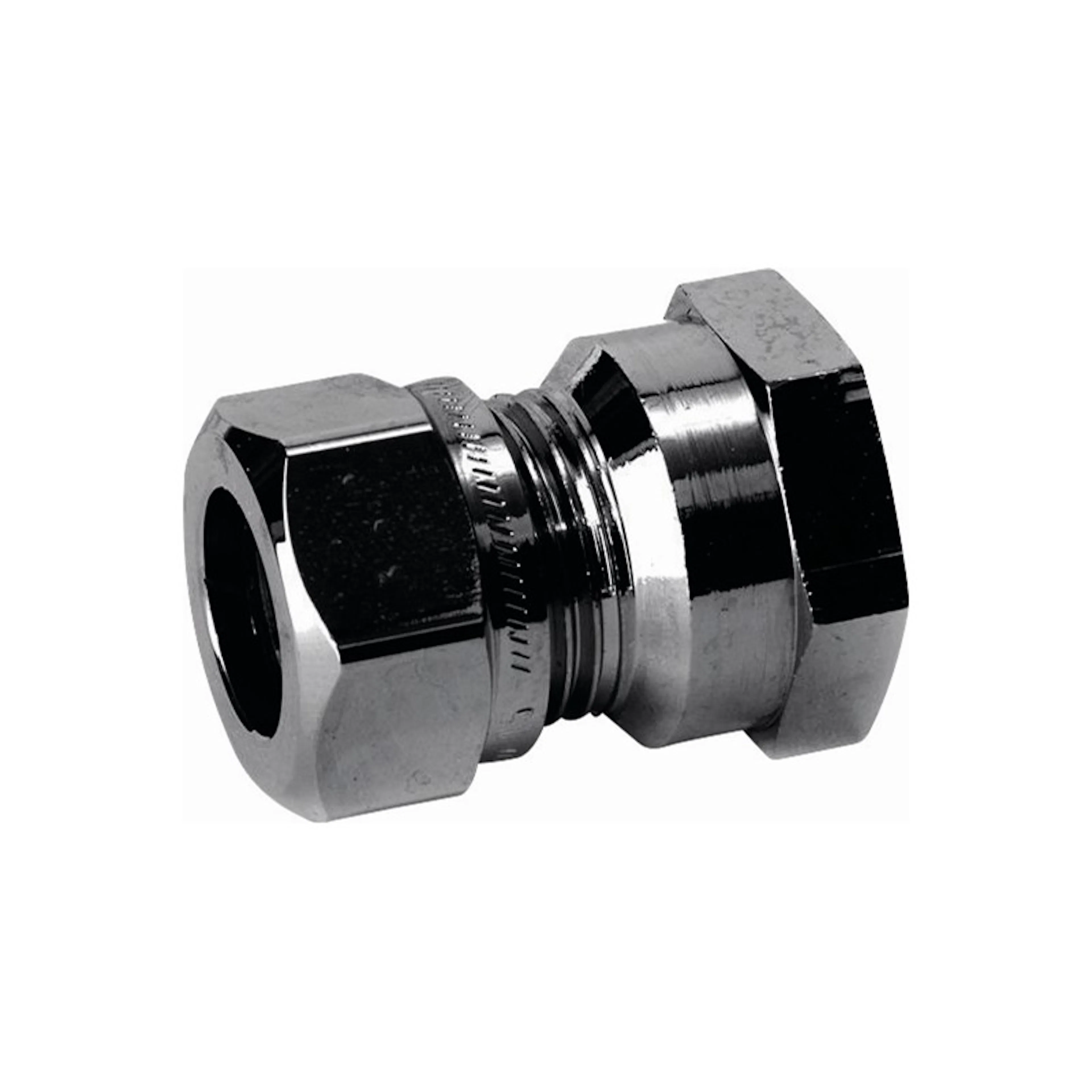 Klämringskoppling Vatette Rak Invändig Förkromad