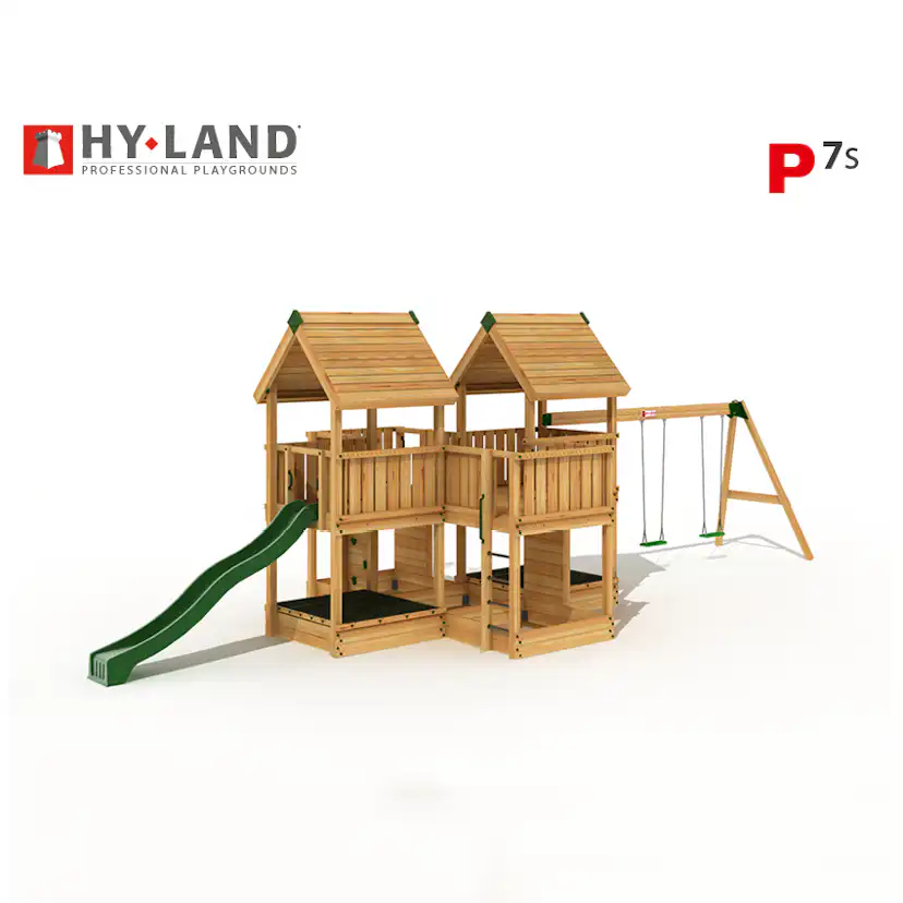 Klätterställning Hy-Land Projekt 7 + Swingmodul