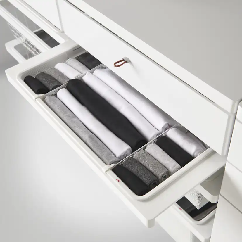 Knopp Elfa Décor med Läderögla