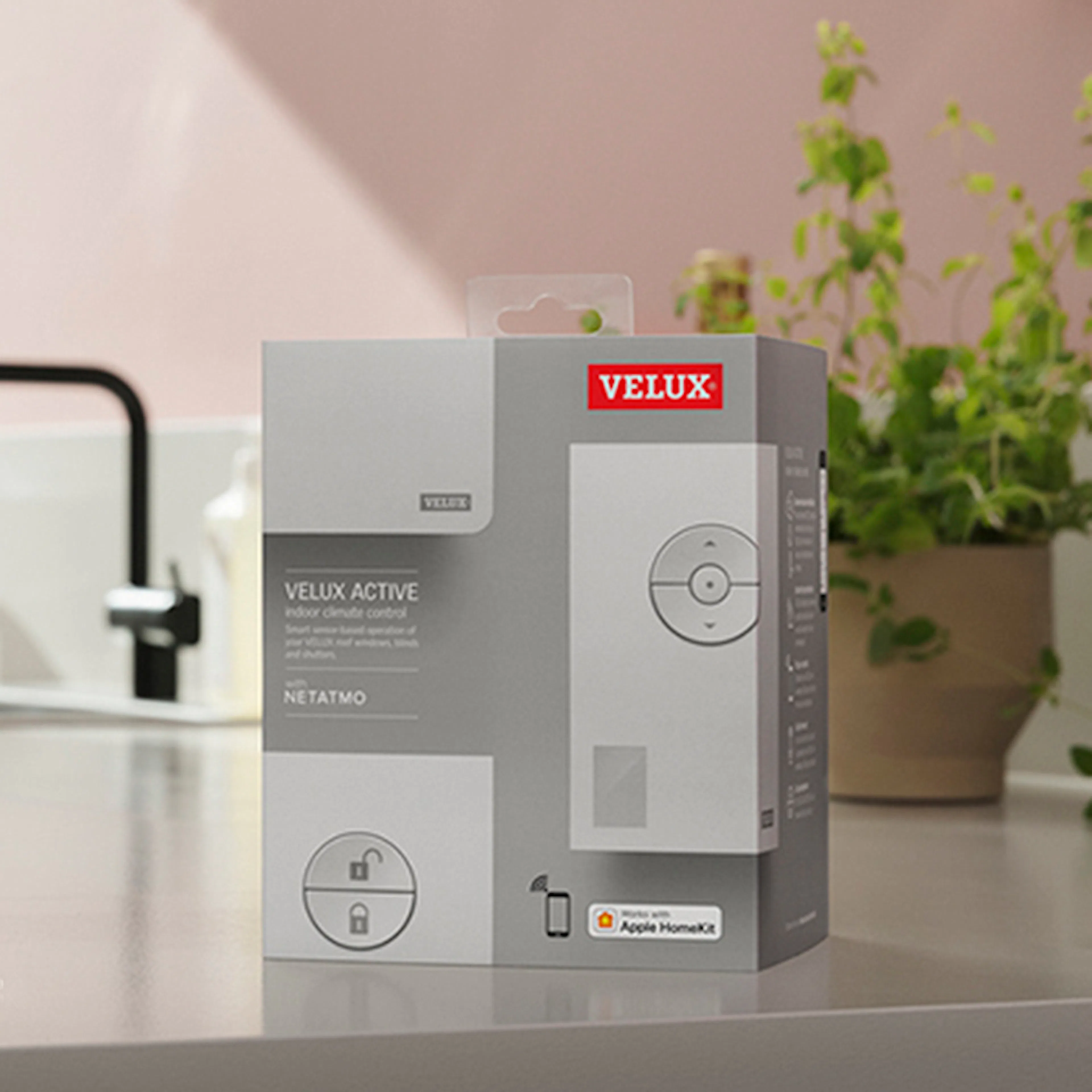 Klimatkontroll Velux ACTIVE Startpaket