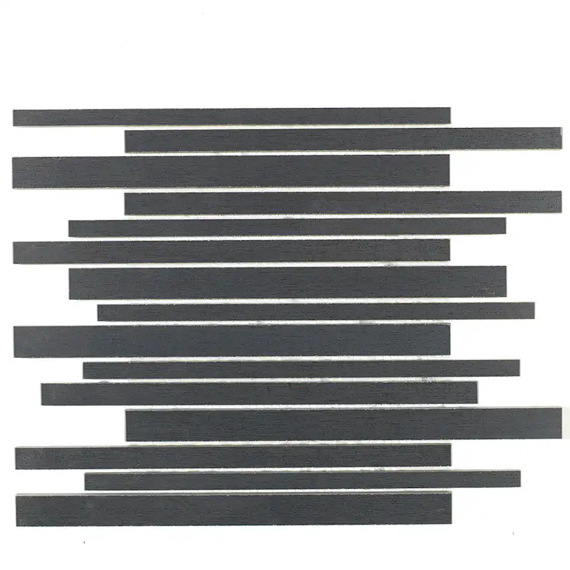 Klinker Arredo Bamboo Svart Mosaic 2x30 cm