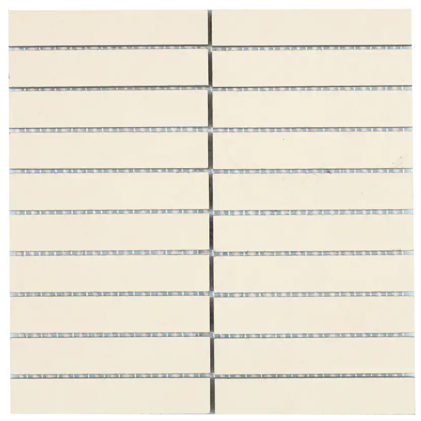 Klinker Arredo Quartz Bone Beige Mosaic 2x30 cm
