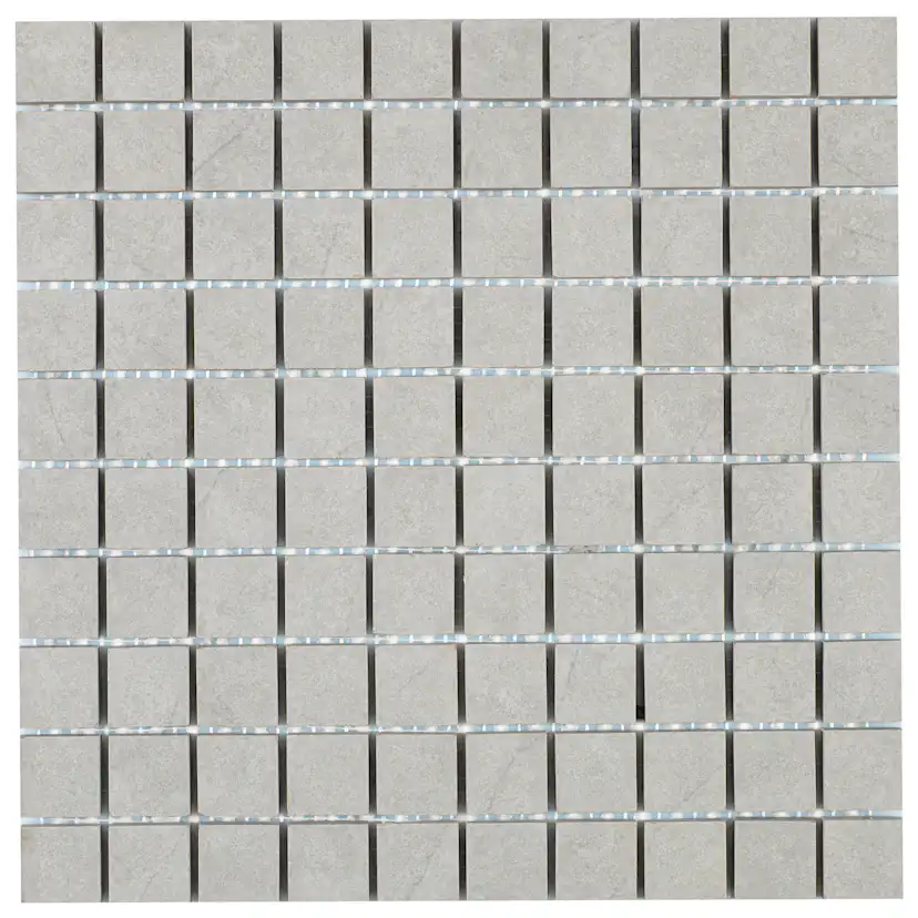 Klinker Arredo Quartz Grå Mosaic 3x3 cm