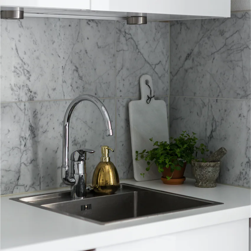 Marmor Italian Marble Bianco Carrara C Slipad 61x31 cm