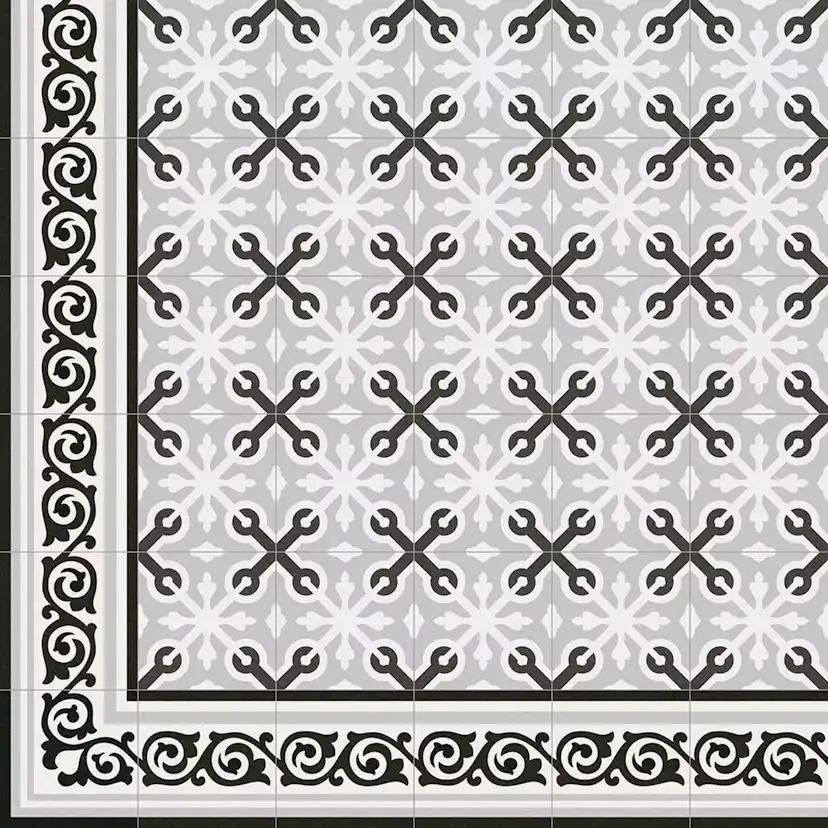 Klinker Tenfors Llagostera Gris 20x20 cm