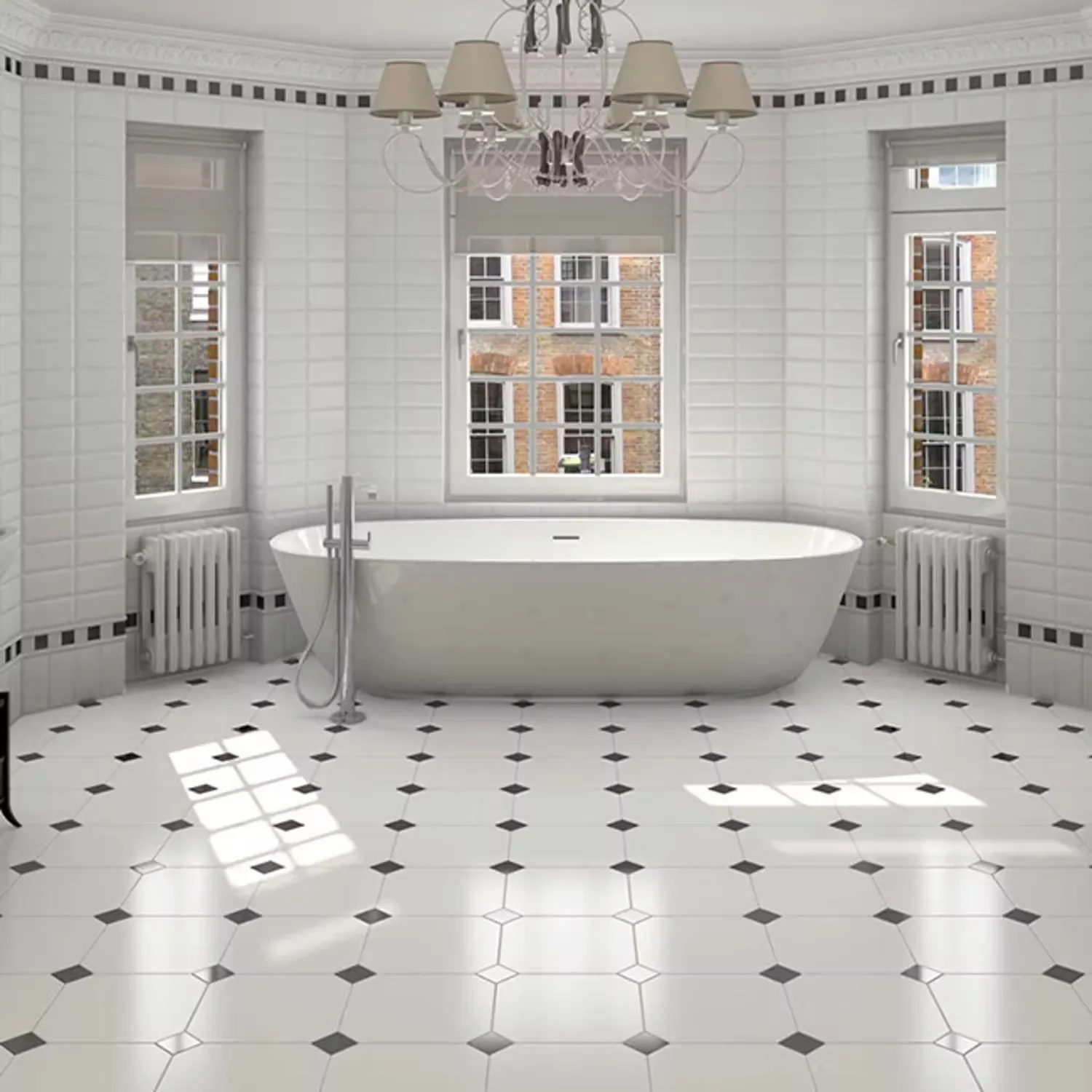 Klinker Tenfors Octogono Alaska 32x32 cm