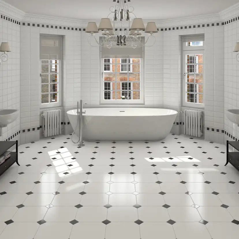 Klinker Tenfors Taco Negro 7x7 cm