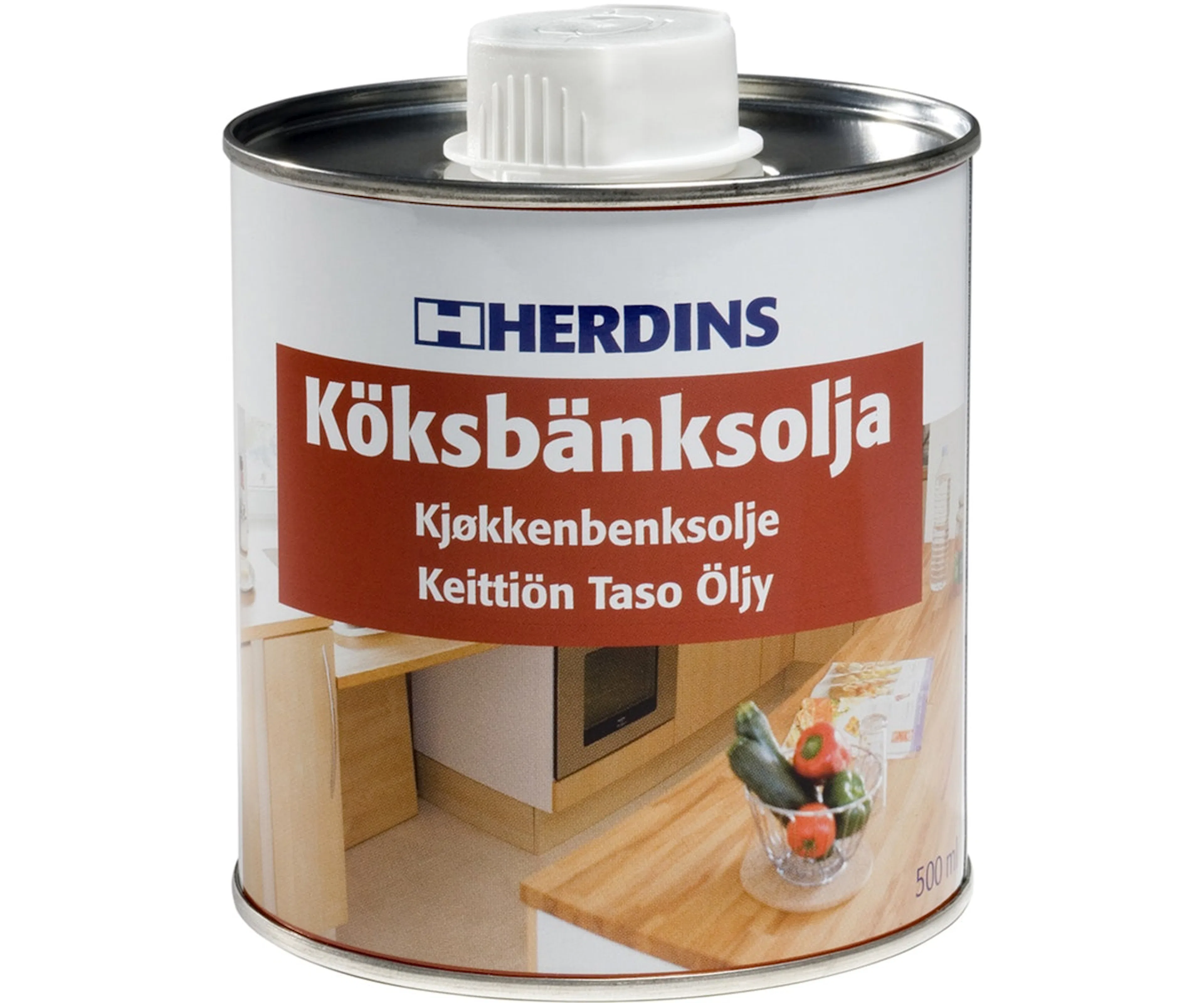 Köksbänksolja Herdins 0,5 l