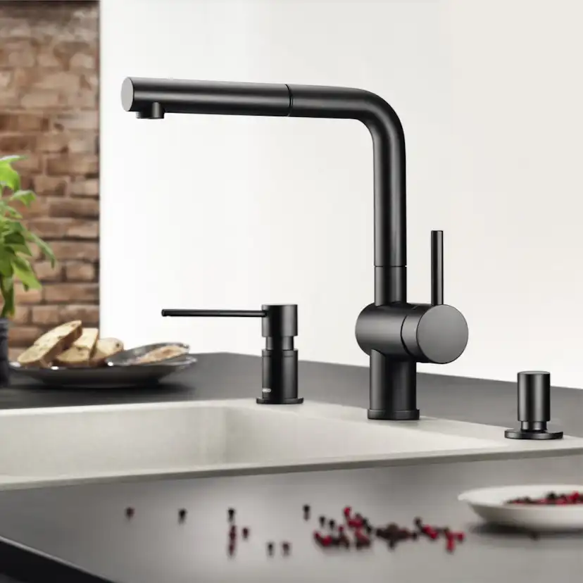 Köksblandare Blanco Linus S Silgranit-look/Keramik-look