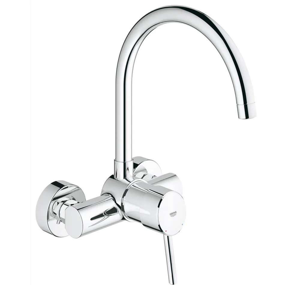 Köksblandare Grohe Concetto 32667001 Engreppsblandare med Svängbar Pip & SilkMove
