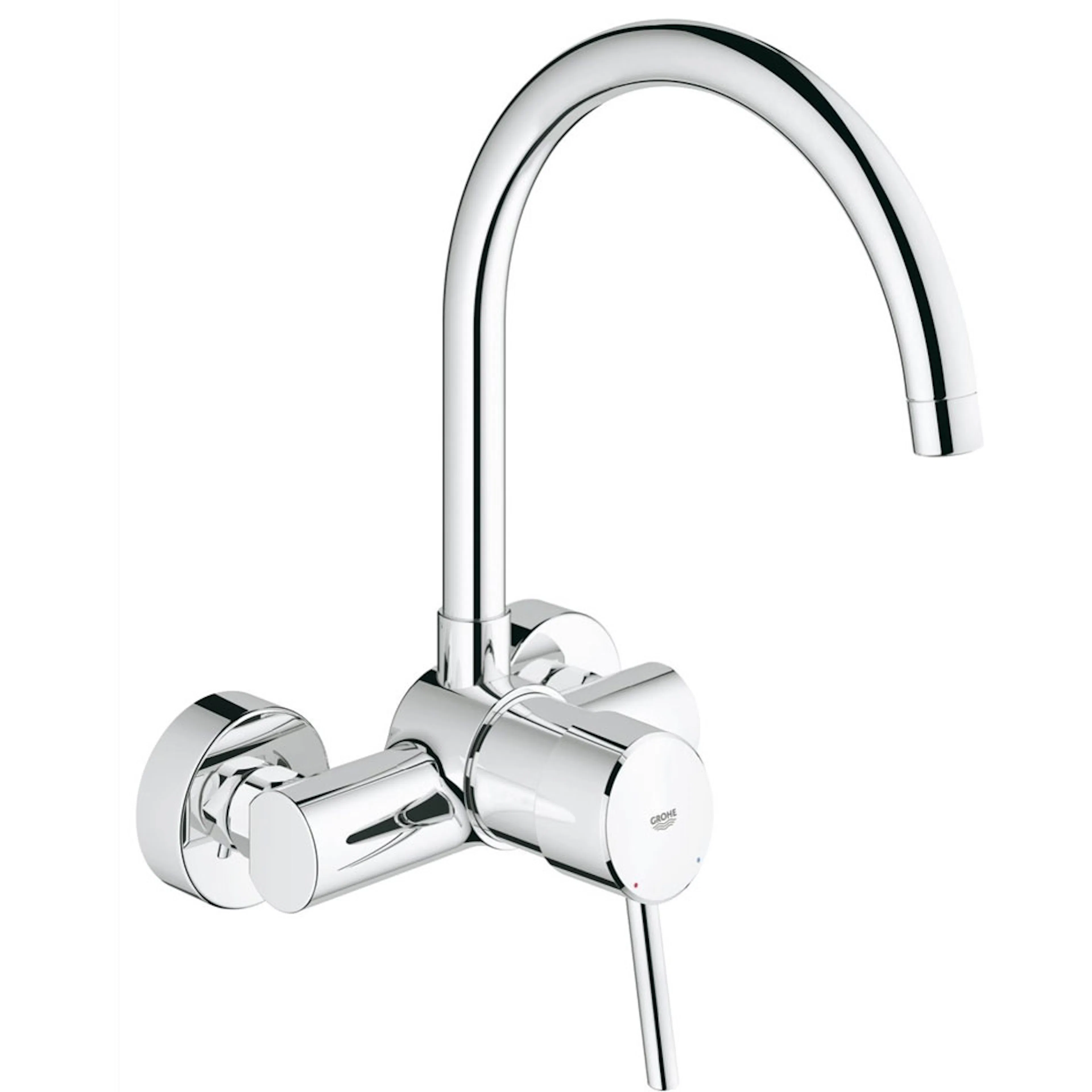 Köksblandare Grohe Concetto 32667001 Engreppsblandare med Svängbar Pip & SilkMove