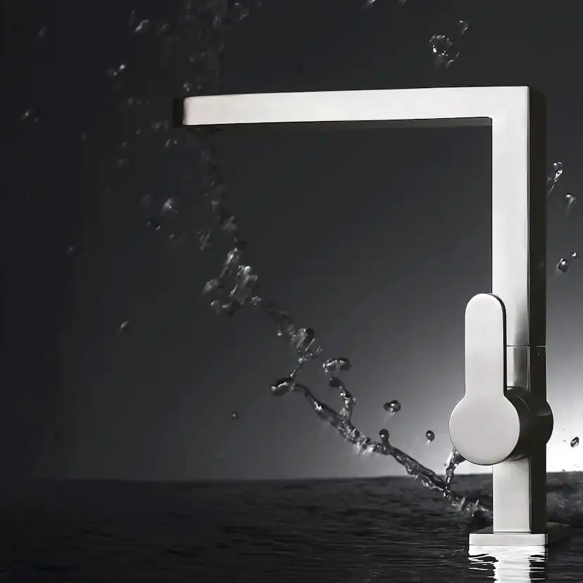 Köksblandare Scandtap Steel A Square Rostfritt Stål