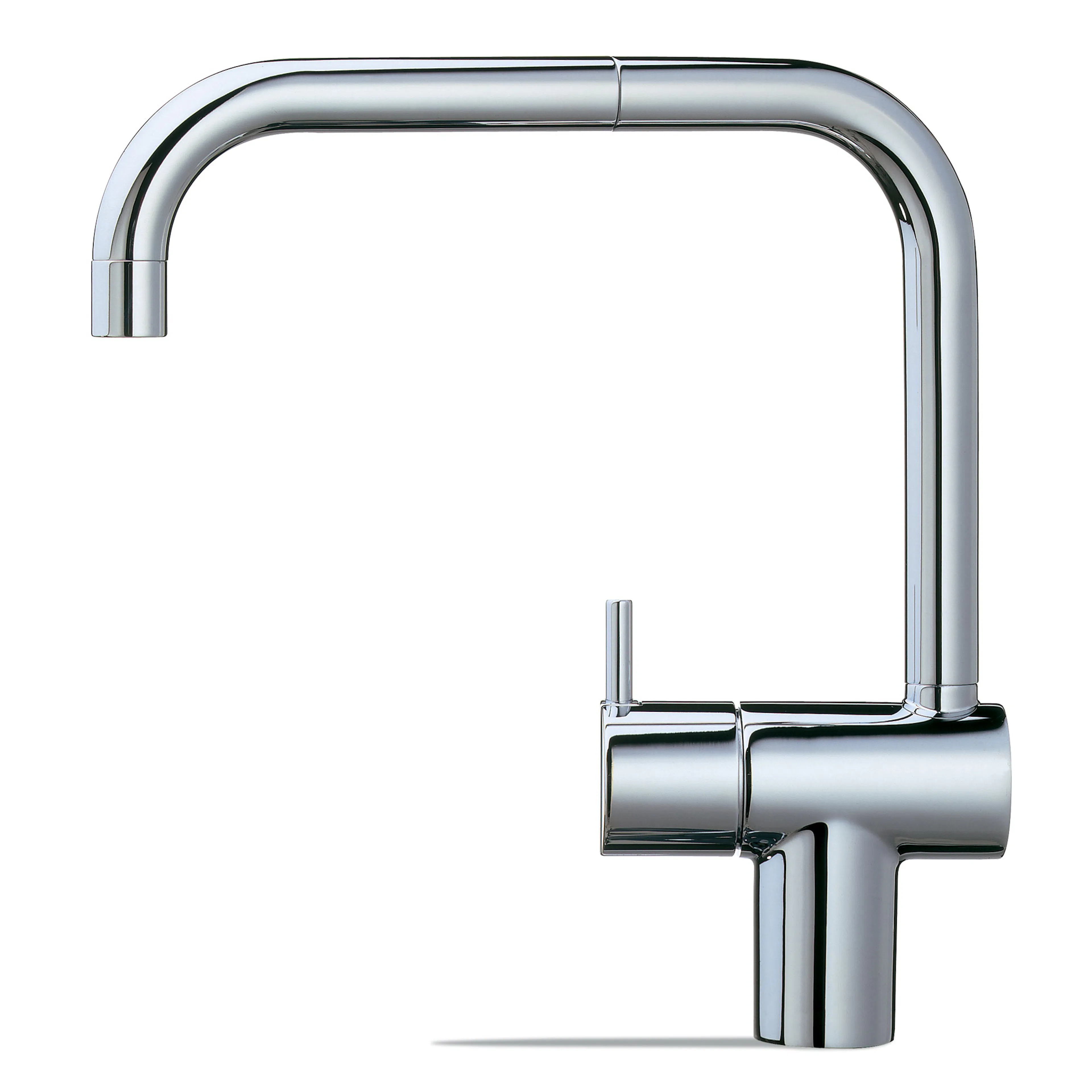 Köksblandare Vola KV1 Standard Engreppsblandare Krom Svängbar Pip