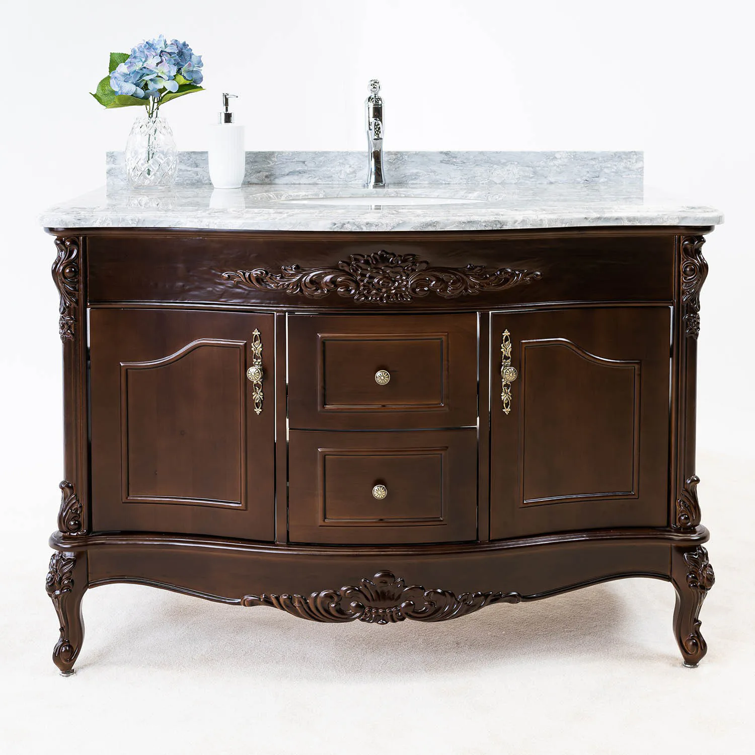 Tvättställsskåp Vesani Ottawa Blå Marmor