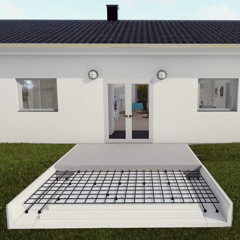 Komplett Grundmäklarna Grundpaket Mot Fasad