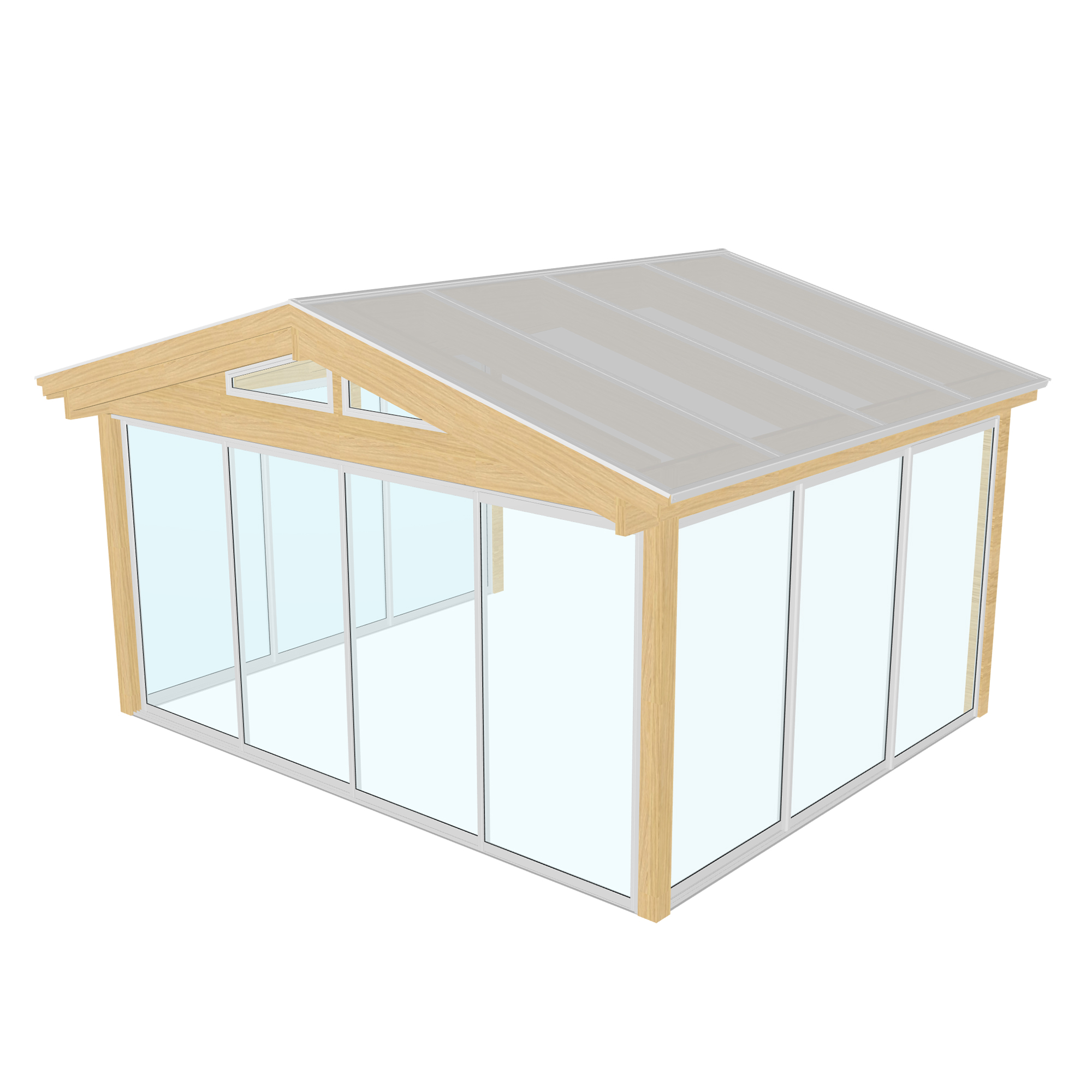 Komplett Uterum Landskap Glimma Sommar