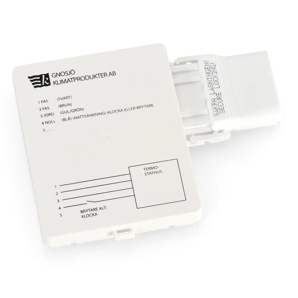 Kopplingsbox Gnosjö Klimatprodukter för Fast Installation