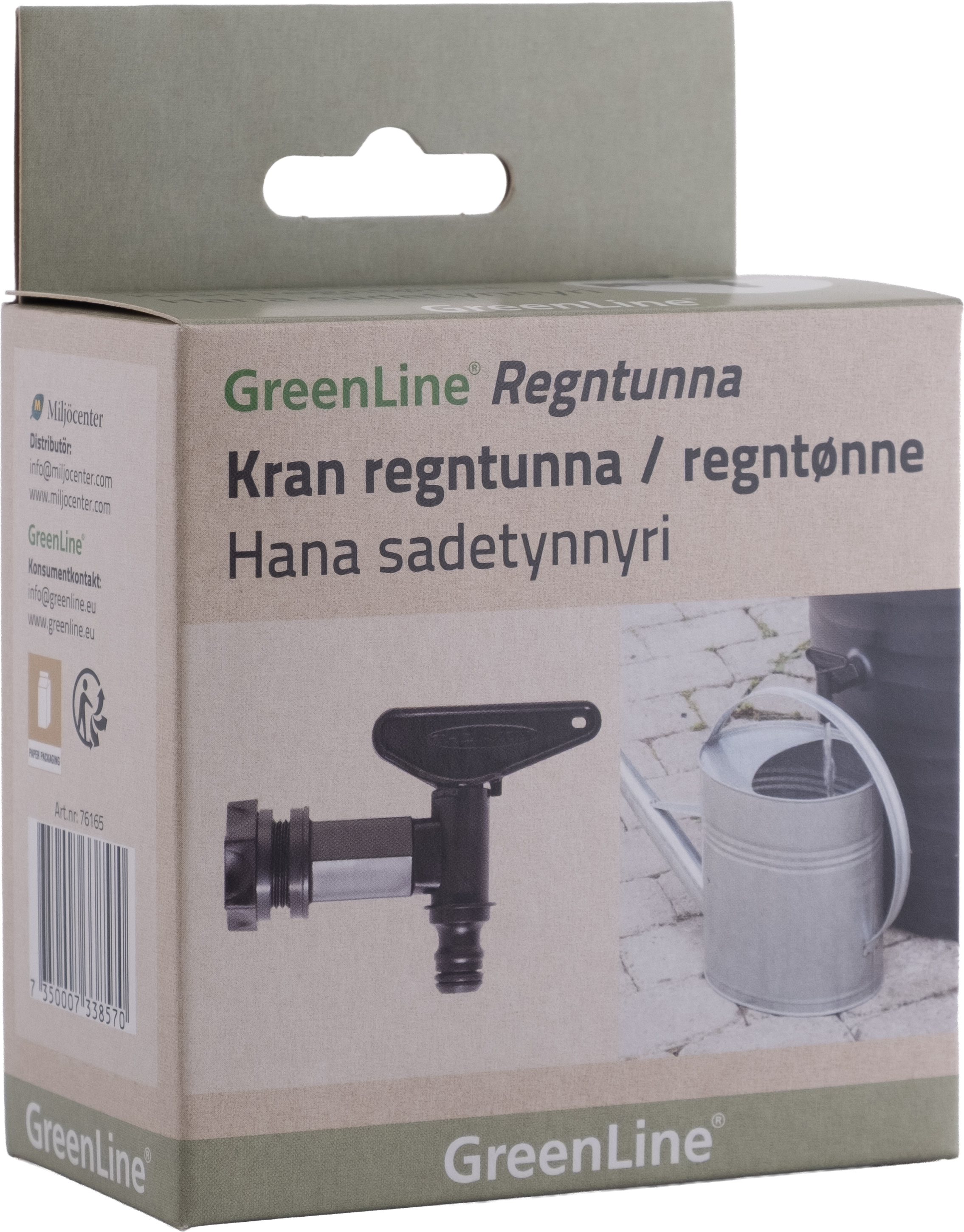 Kran till Greenline regntunna