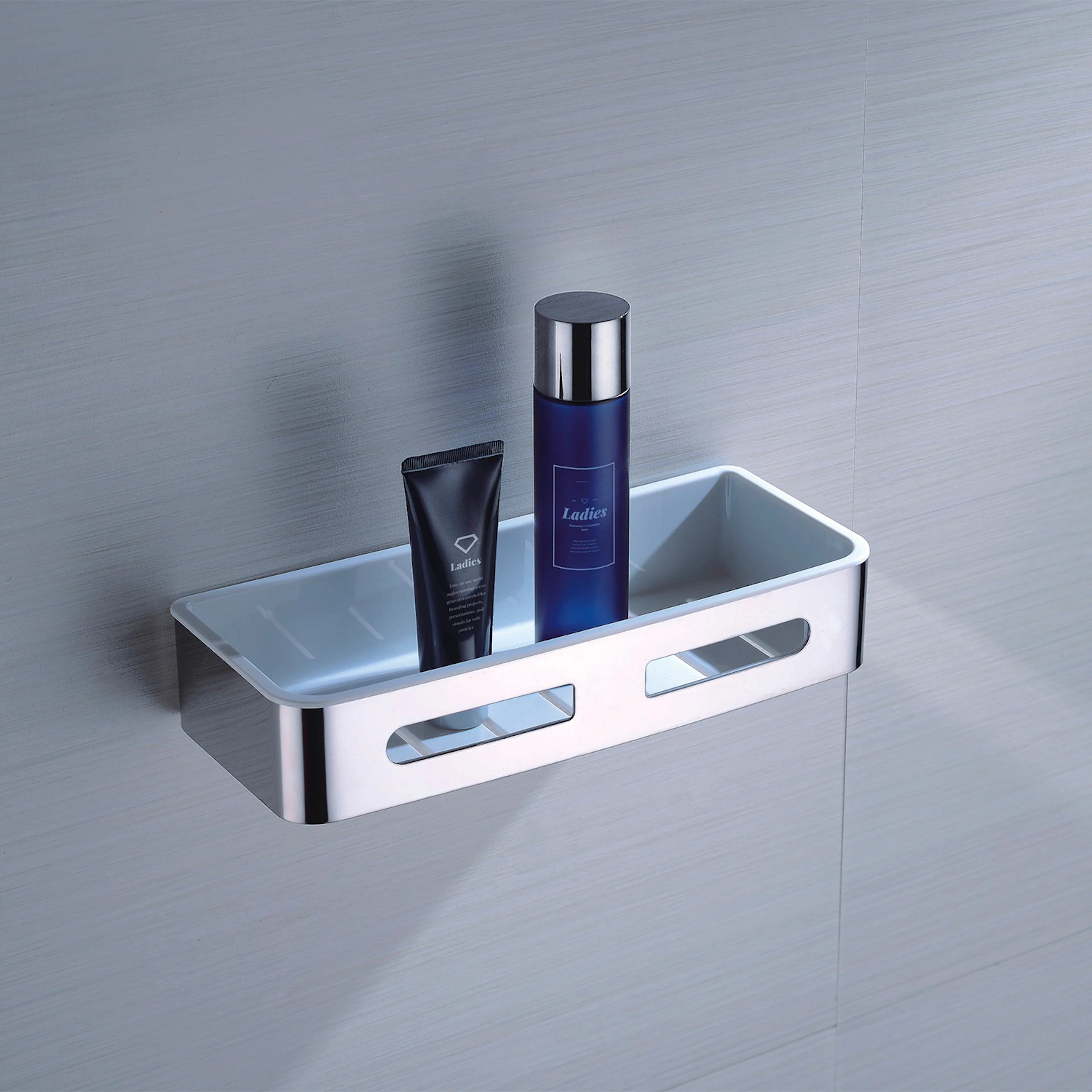 Schampohylla Strand Stainless Kullavik rektangulär KUL-502