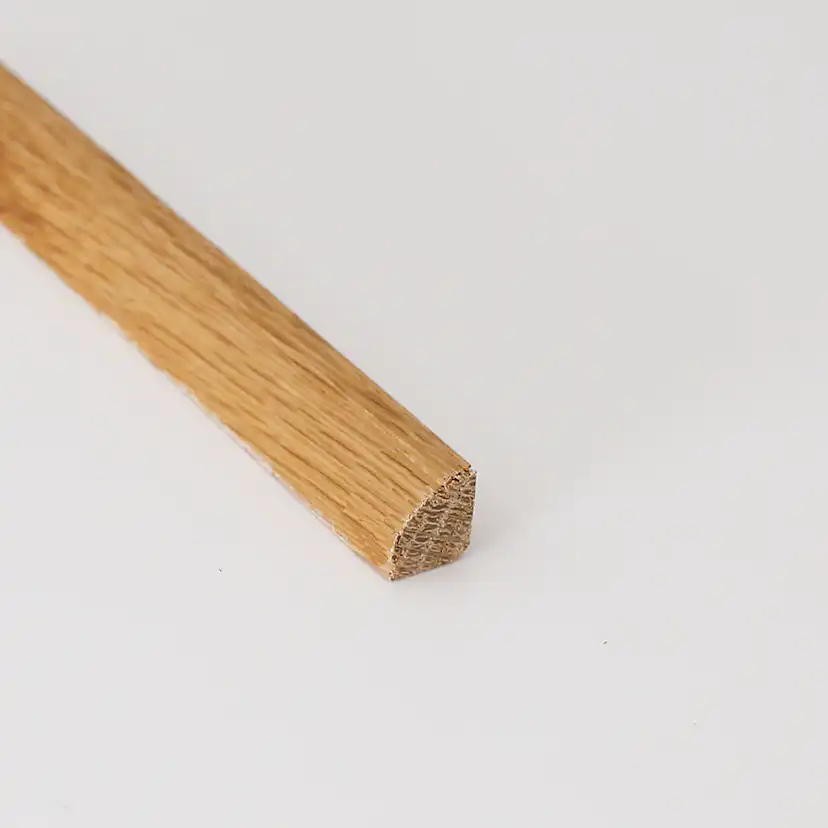 Kvartsstav Höganäs Träprofiler 12x12 mm ek lackad