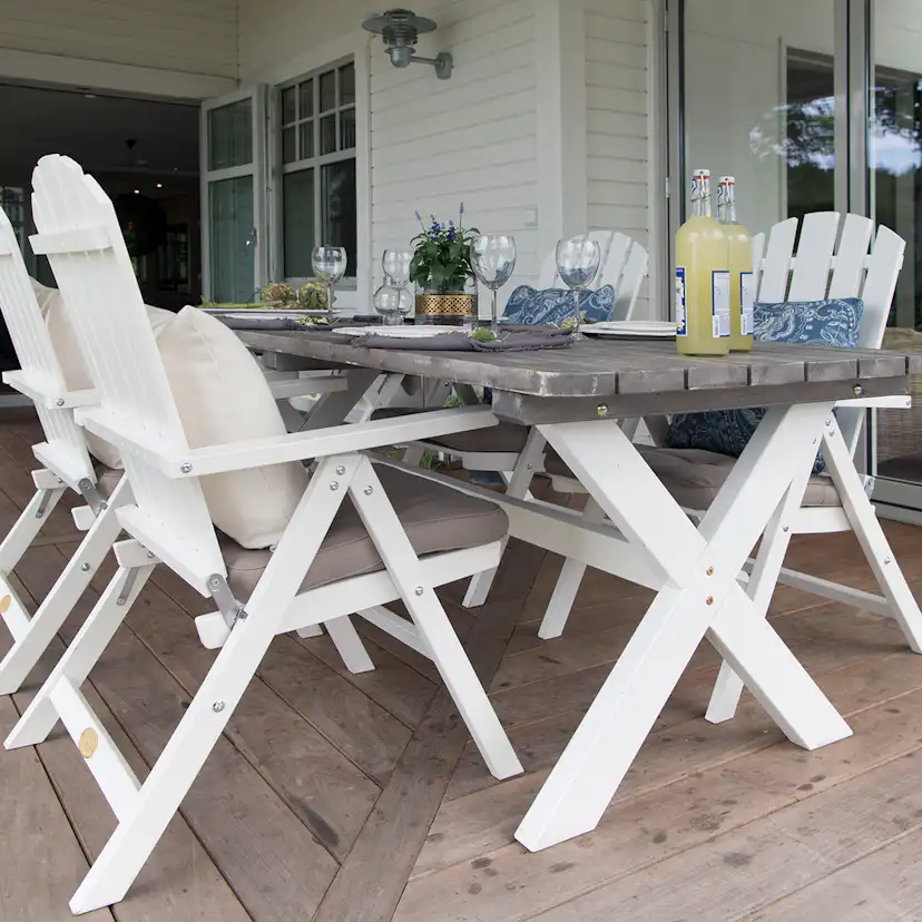 Utebord Hillerstorp Shabby Chic 86x195 cm