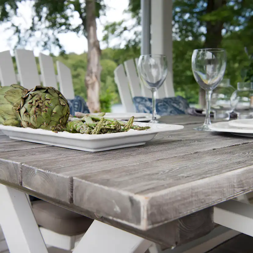 Utebord Hillerstorp Shabby Chic 86x195 cm