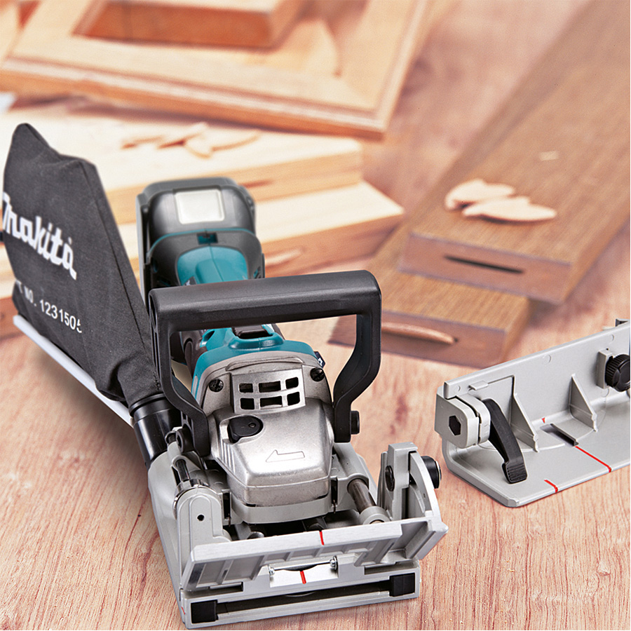 Lamellkexmaskin Makita LXT DPJ180Z 18V utan Batteri