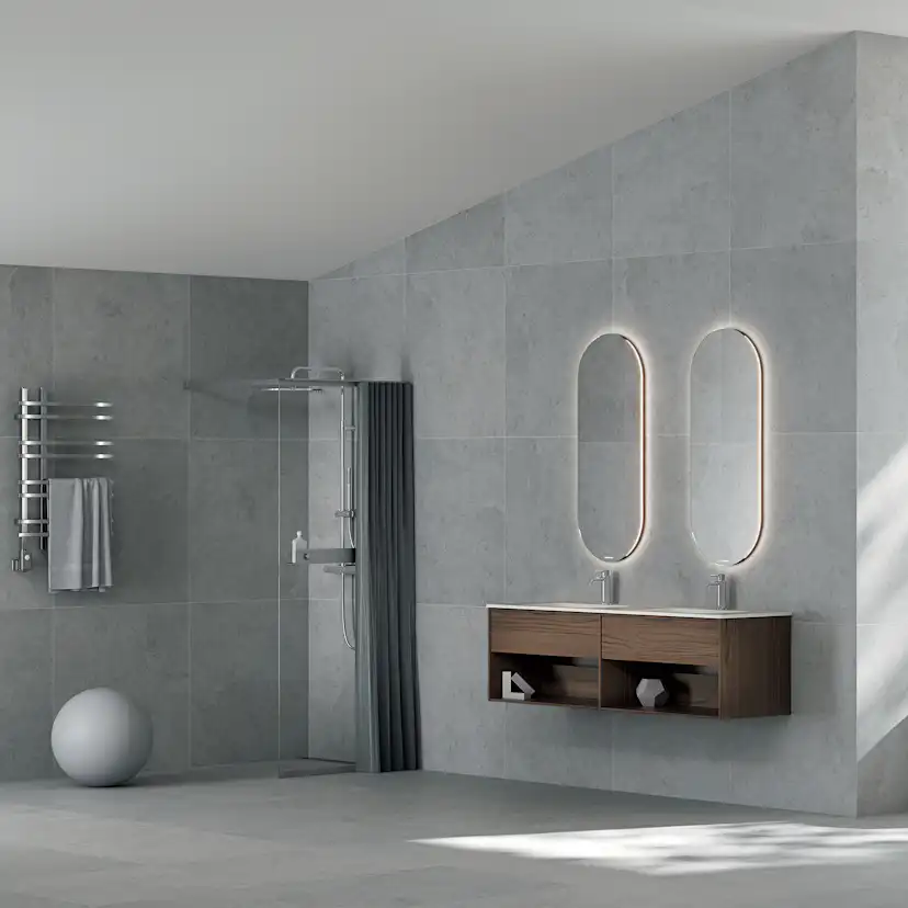 Duschvägg Svedbergs Langfoss Fast