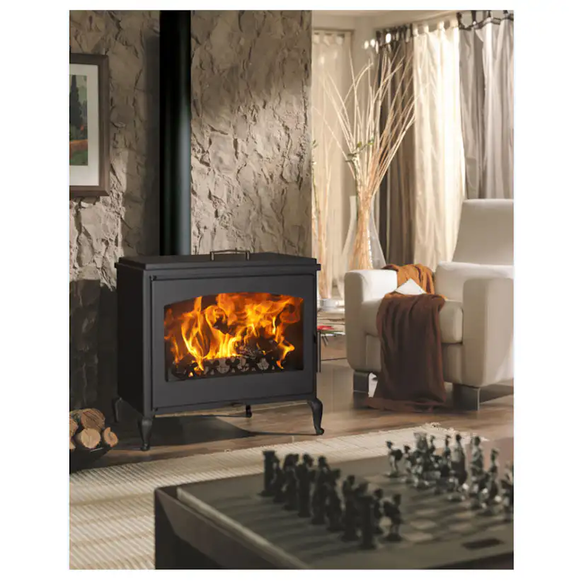 Braskamin Panadero EcoDesign Lavanda Fristående 9,8kW