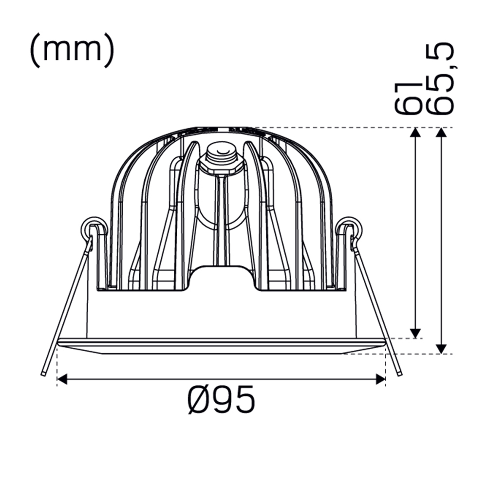 LED-Spotlight Hide-a-lite Optic XL Tilt